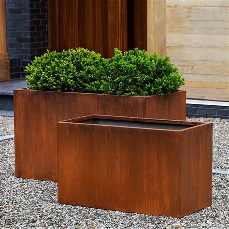 metal planter boxes outdoor australia